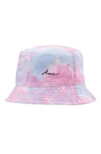 Aries Cotton Candy Tie-Dye Bucket Cap